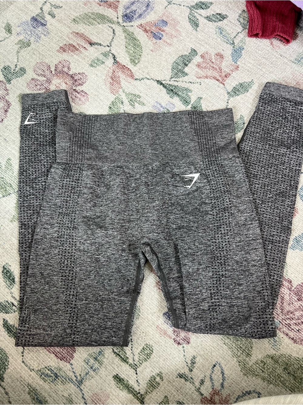 Gymshark Grey Seamless High-Waist Leggings